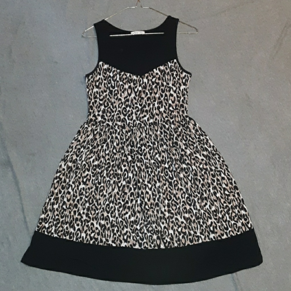 Leopard print dress